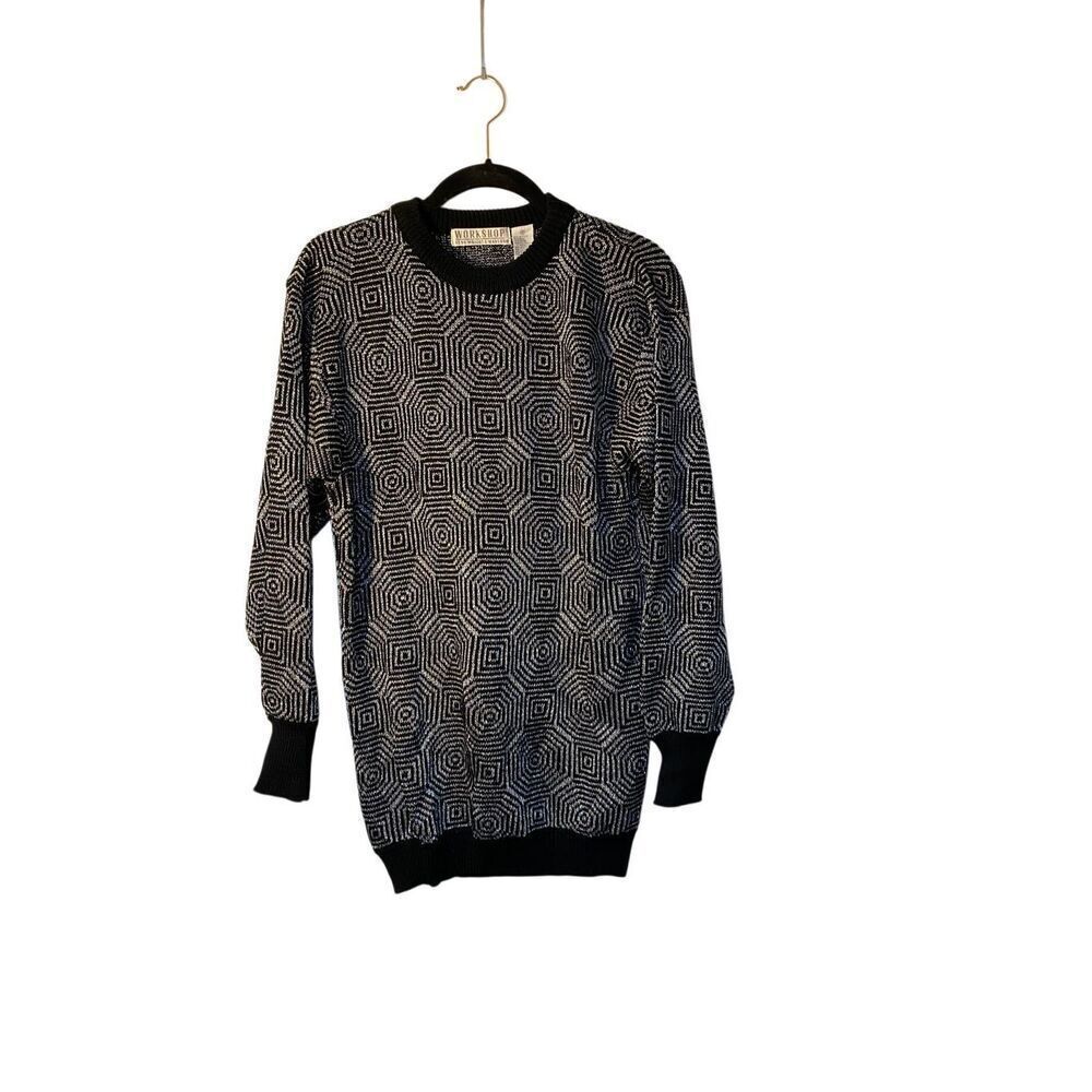 Workshop fenn wright & Manson touch, vintage women’s metallic geometric, print s